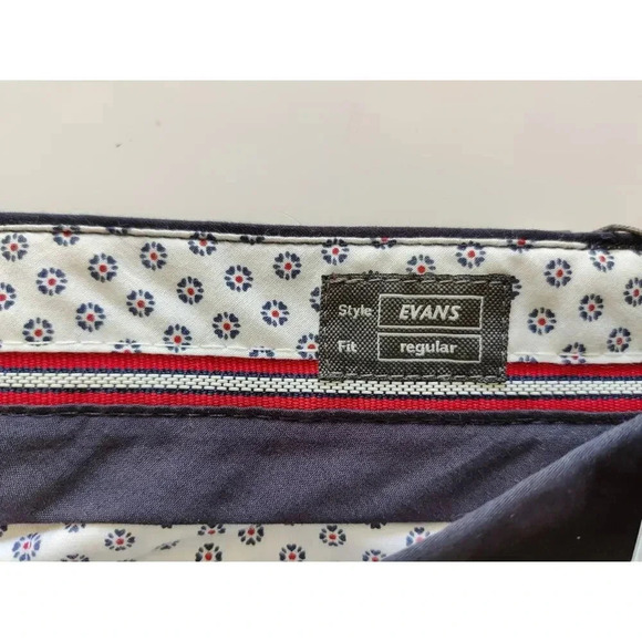 Brax Feel Good Men's Chino Pants Sz 40/34 Navy Perma Blue Straight Leg Regular - Picture 11 of 14